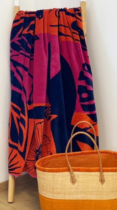 2-persoons strandhanddoek Tropical Forest