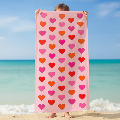Kinderhanddoek Hartjes