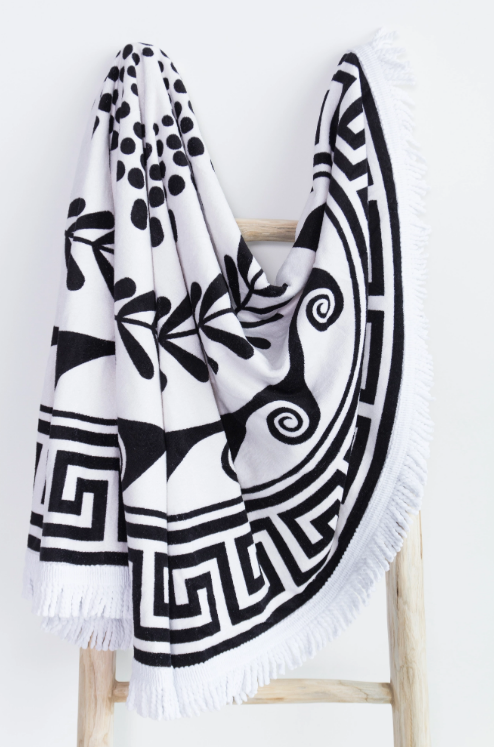 Rundes Handtuch Karneval