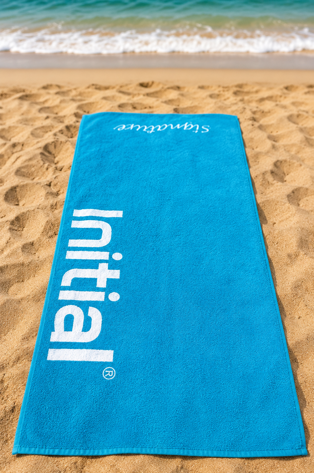 S< strandlaken met print - vanaf 10 stuks