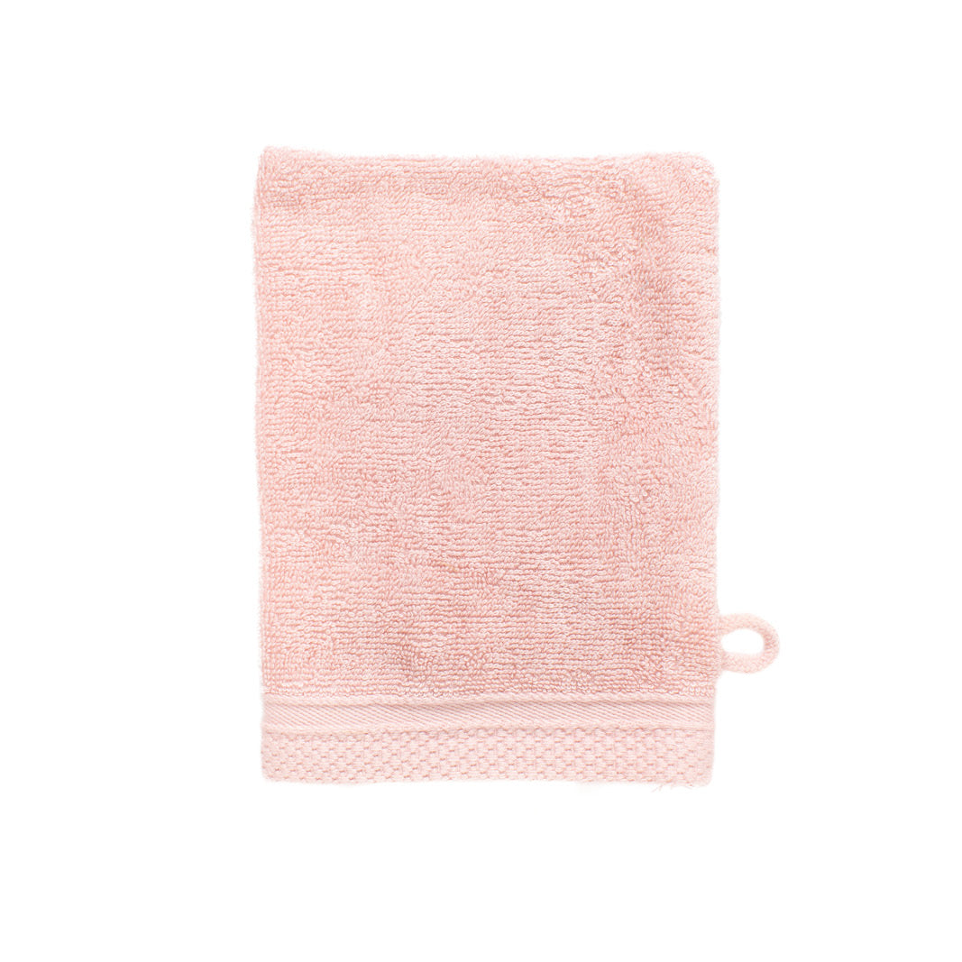 Bamboe handdoekenset roze