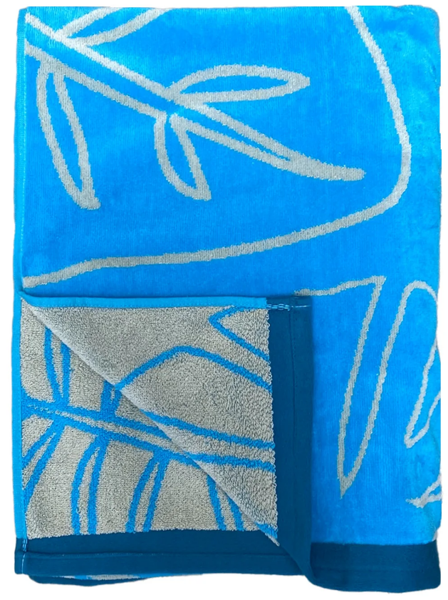 Velours strandhanddoek Kentia