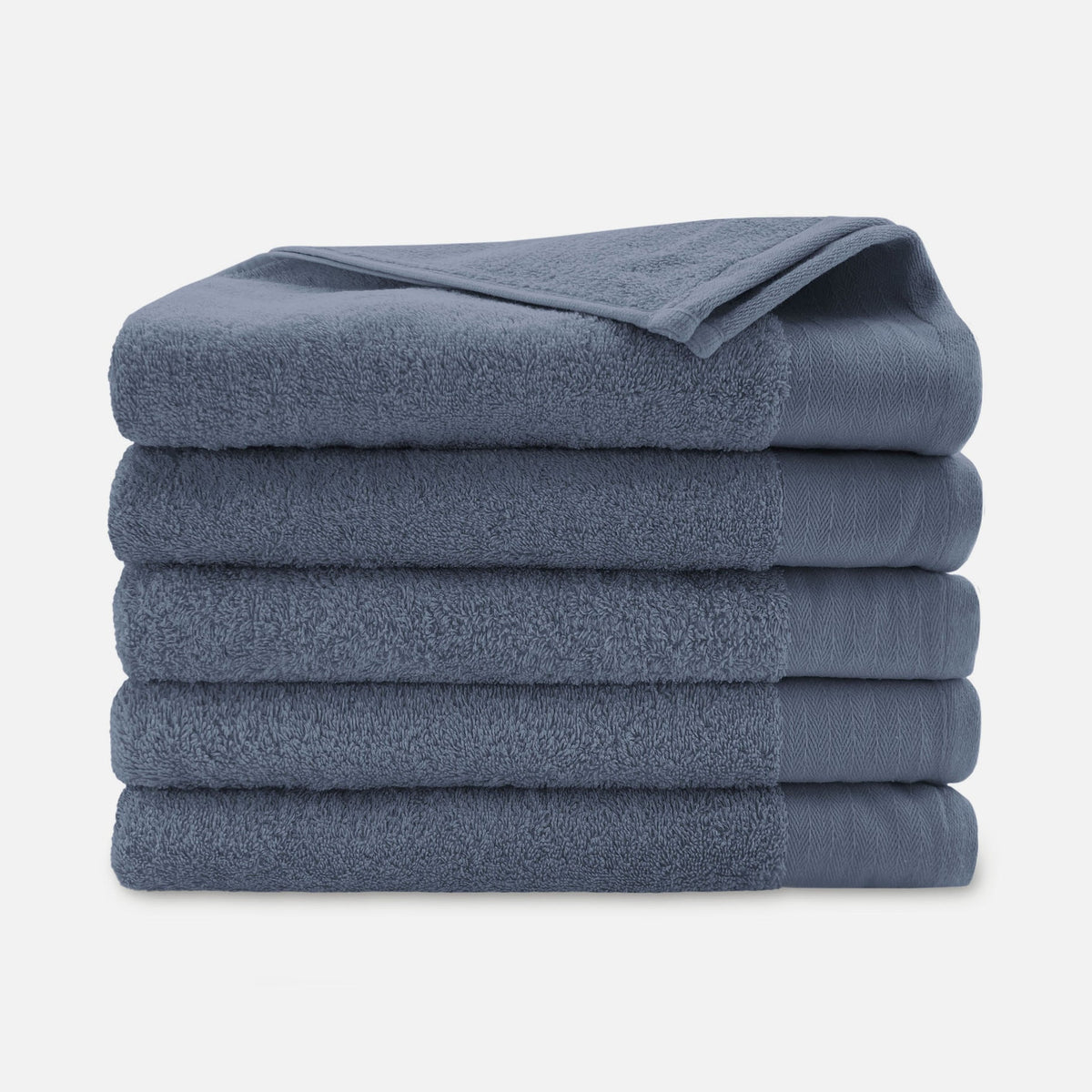 Walra Soft Cotton badlaken indigo - 5 stuks