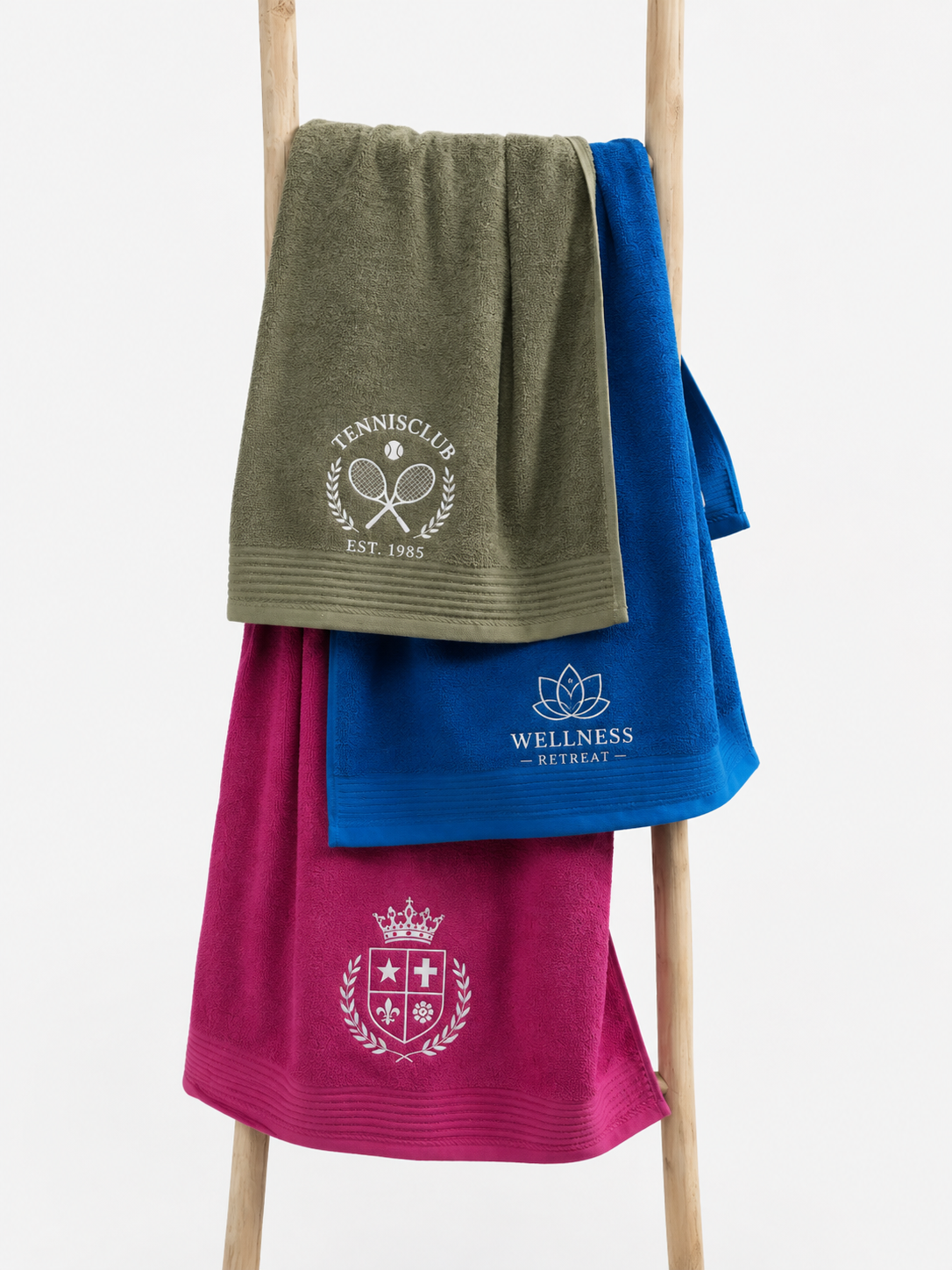 The One handdoek borduren