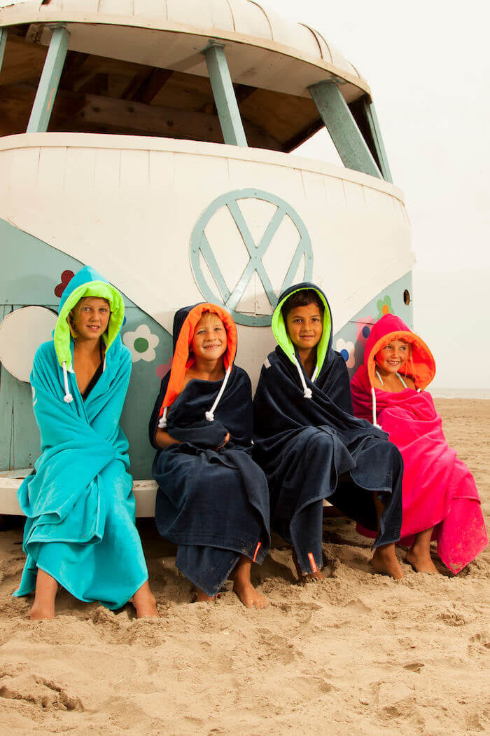 Hoody strandlaken