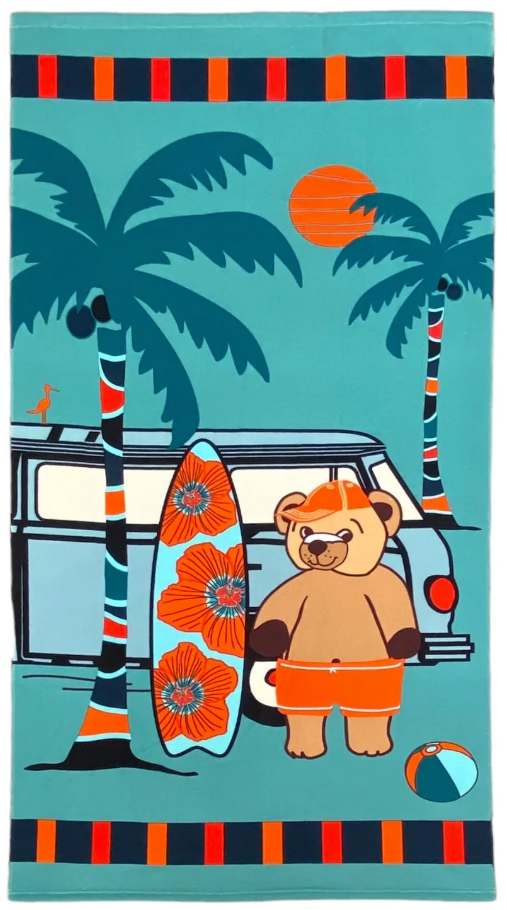 Kinderhanddoek Surf