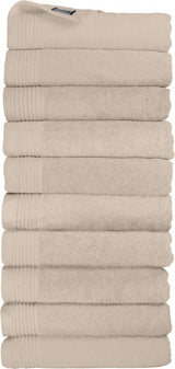 Classic handdoeken beige- 10 stuks