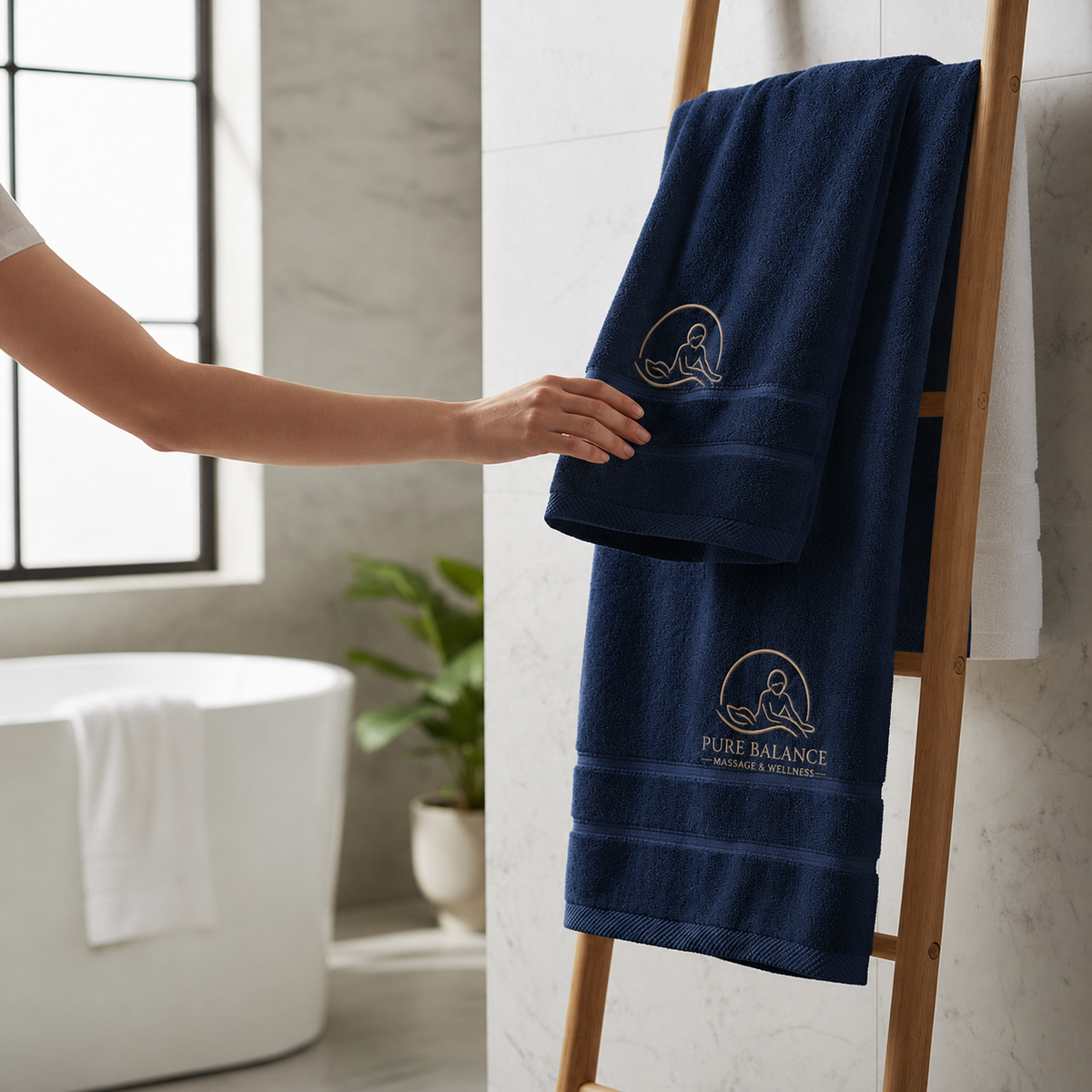 Luxe handdoeken borduren