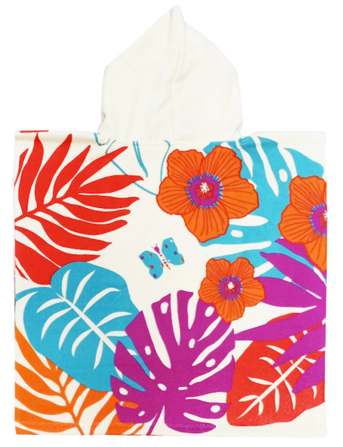 Zwemponcho Flamingo