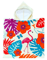 Zwemponcho Flamingo