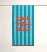 Kinderstrandhanddoek Good Vibes Only