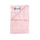 Bamboe handdoekenset roze
