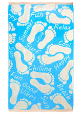 Velours strandhanddoek Relaxed