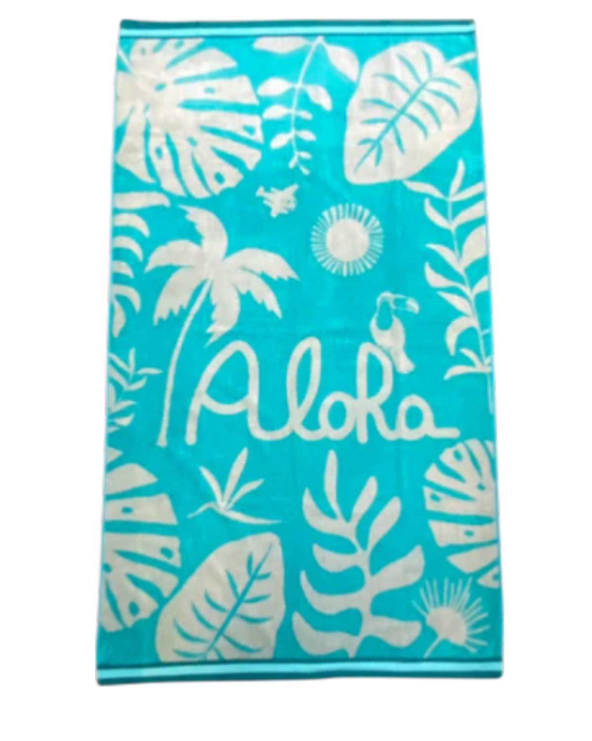 Velours strandhanddoek Floresta