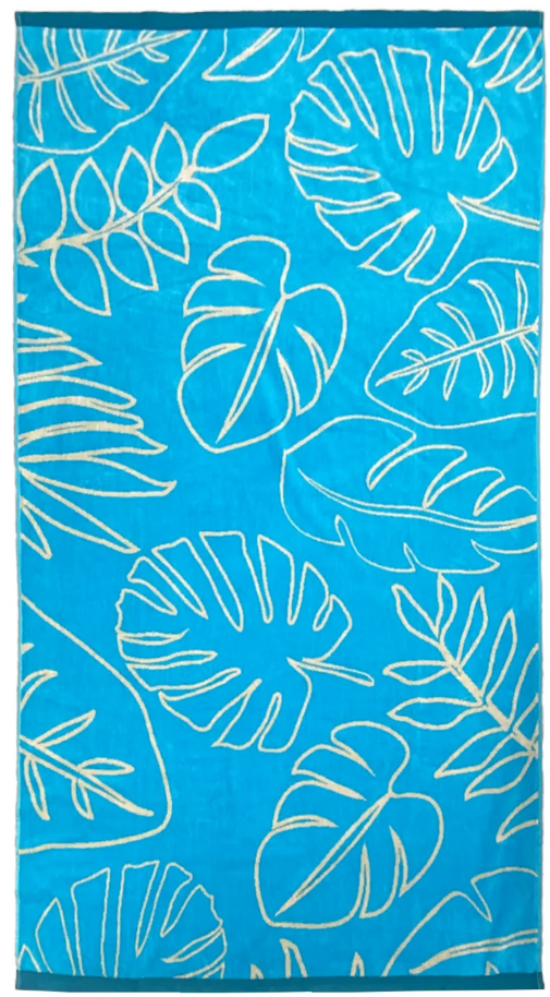 Velours strandhanddoek Kentia