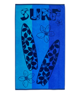 Velours strandhanddoek Surfplank