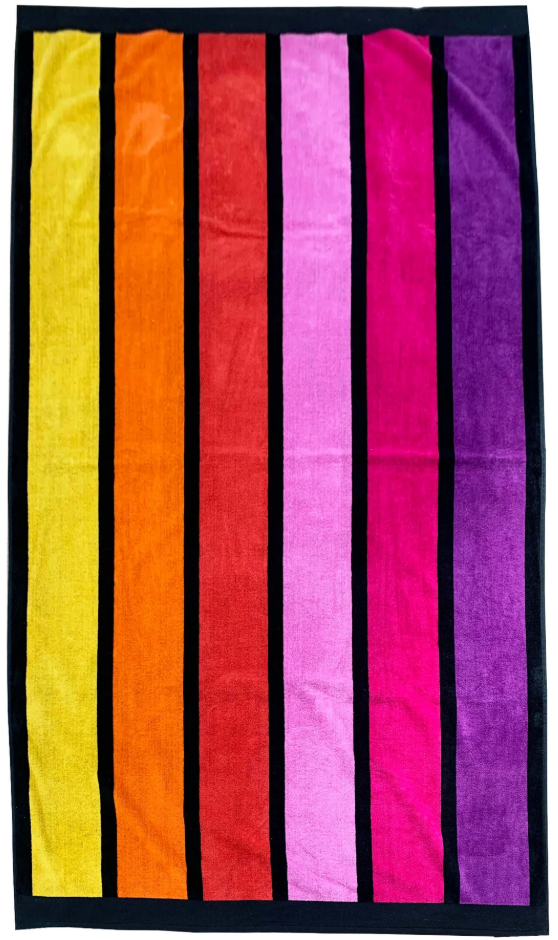 Velours strandhanddoek Happy Chic