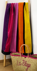 Velours strandhanddoek Happy Chic