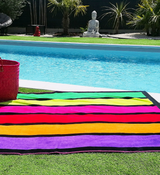 Velours strandhanddoek Happy Fresh