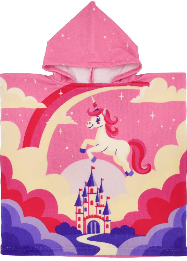 Zwemponcho Unicorn