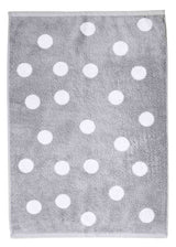 Dots zilvergrijs_Badmat
