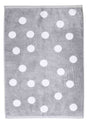 Dots zilvergrijs_Badmat