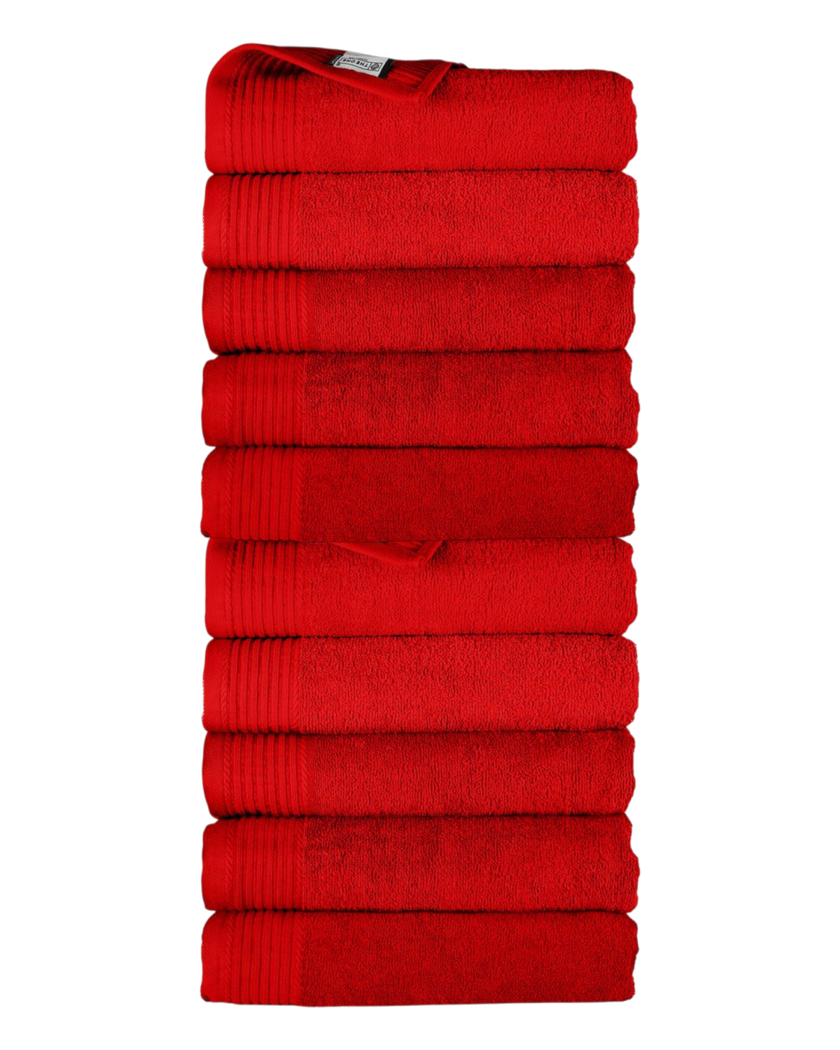Classic handdoeken rood - 10 stuks