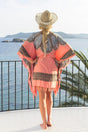 SARONG DRESS PINK BLUE