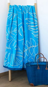 Velours strandhanddoek Kentia